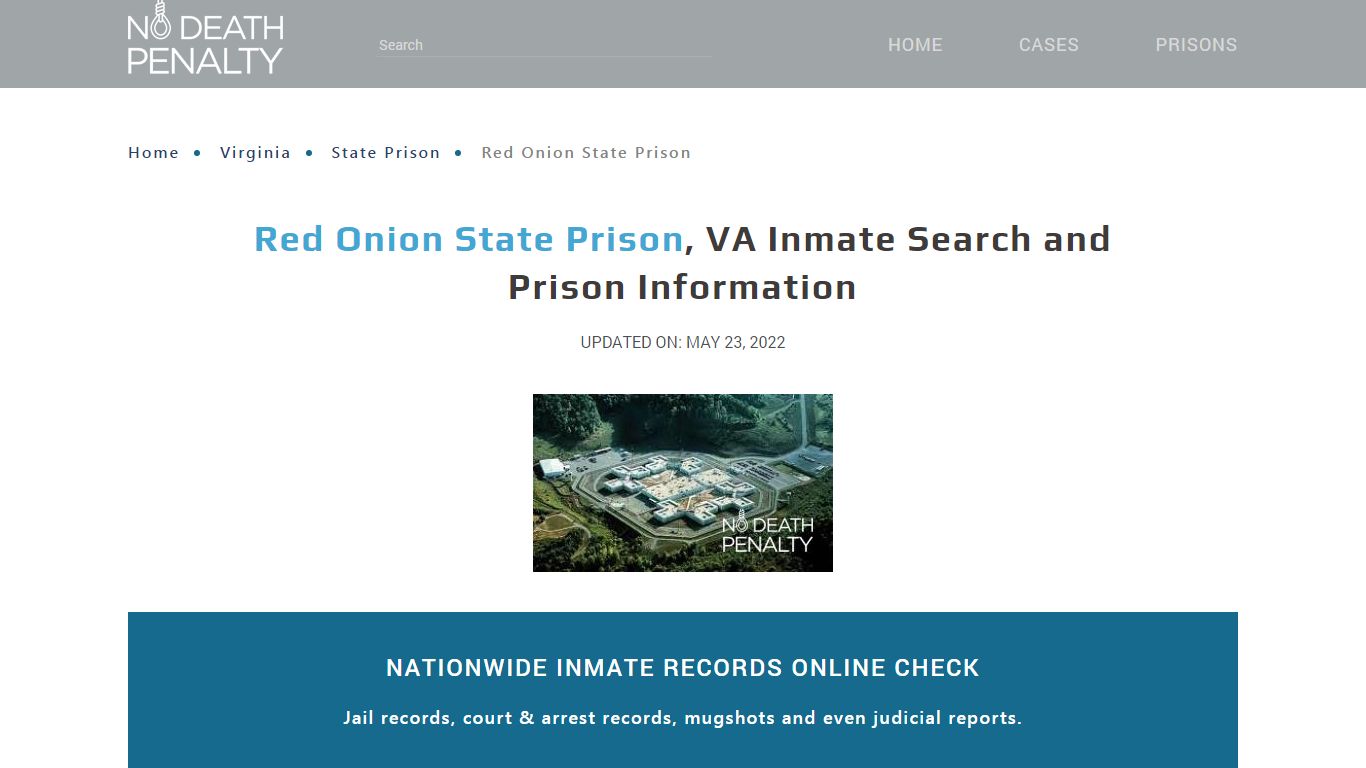 Red Onion State Prison, VA Inmate Search, Visitation ...